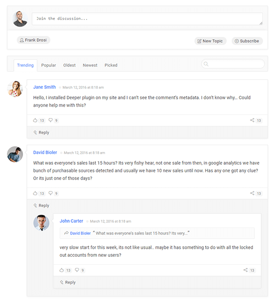 Melhor sistema de comentários WordPress