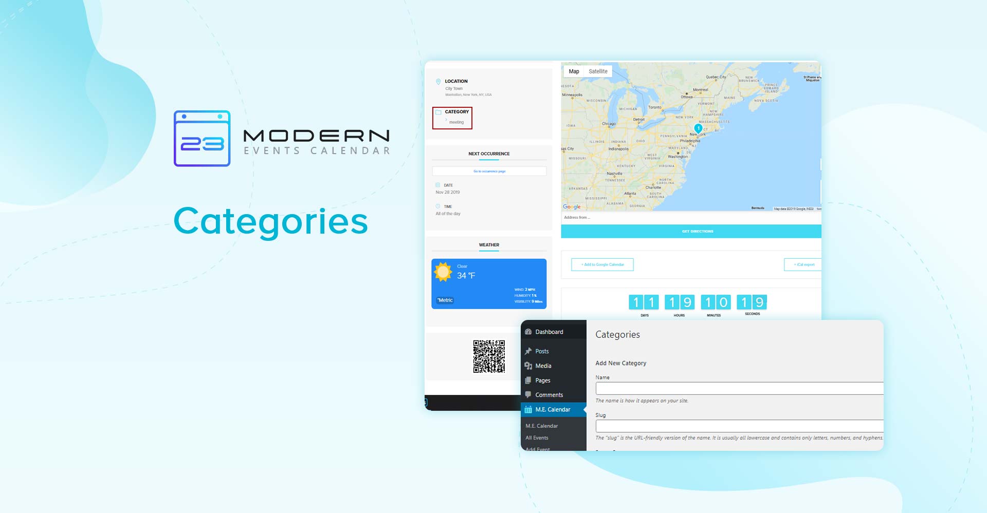 Categories in MEC plugin