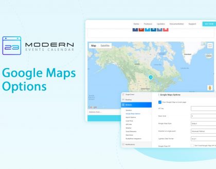 Google Maps Options in MEC plugin