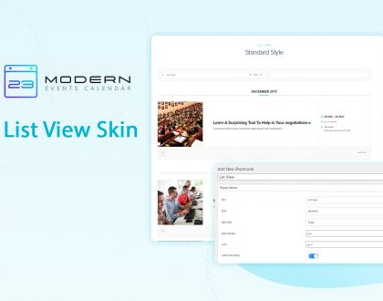 List View Skin in MEC plugin