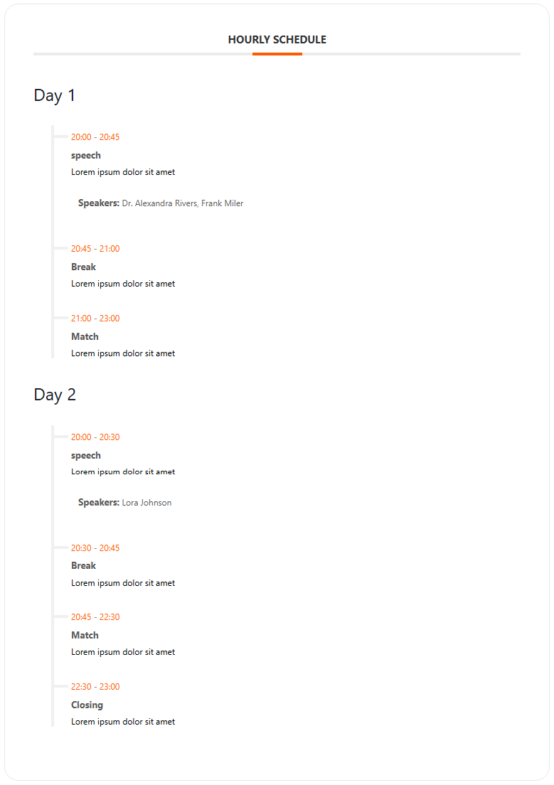 Sort Feature for Hourly Schedule 02 - How to Add Event In MEC Plugin? Sort Feature for Hourly Schedule 02 - How to Add Event In MEC Plugin?