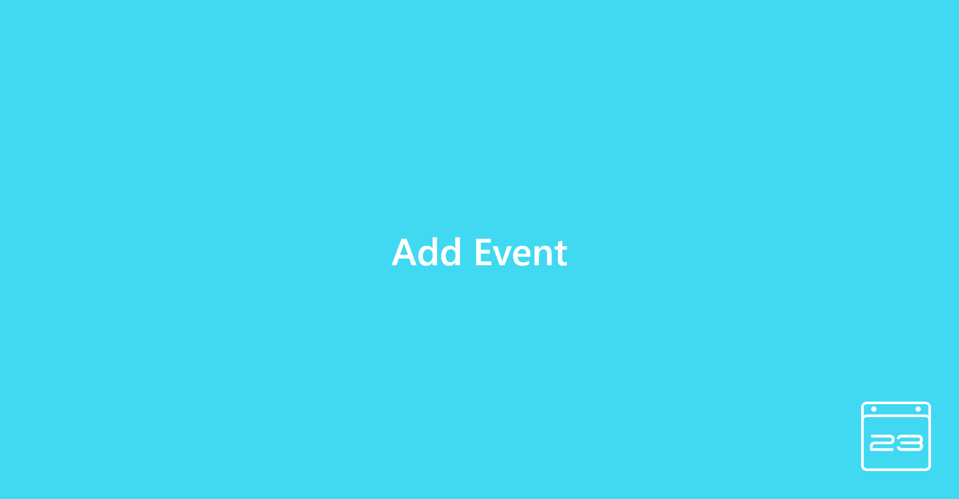 Adding an Event Modern Events Calendar