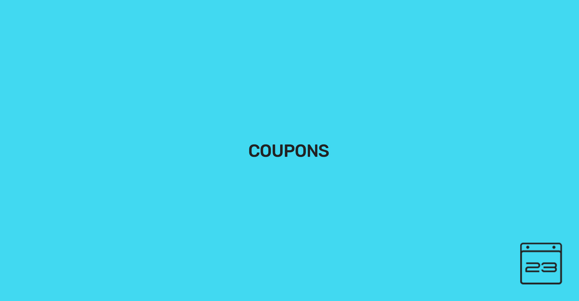Coupons