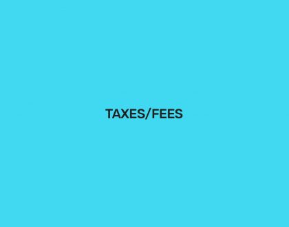 Taxes/Fees - WordPress Event Calendar