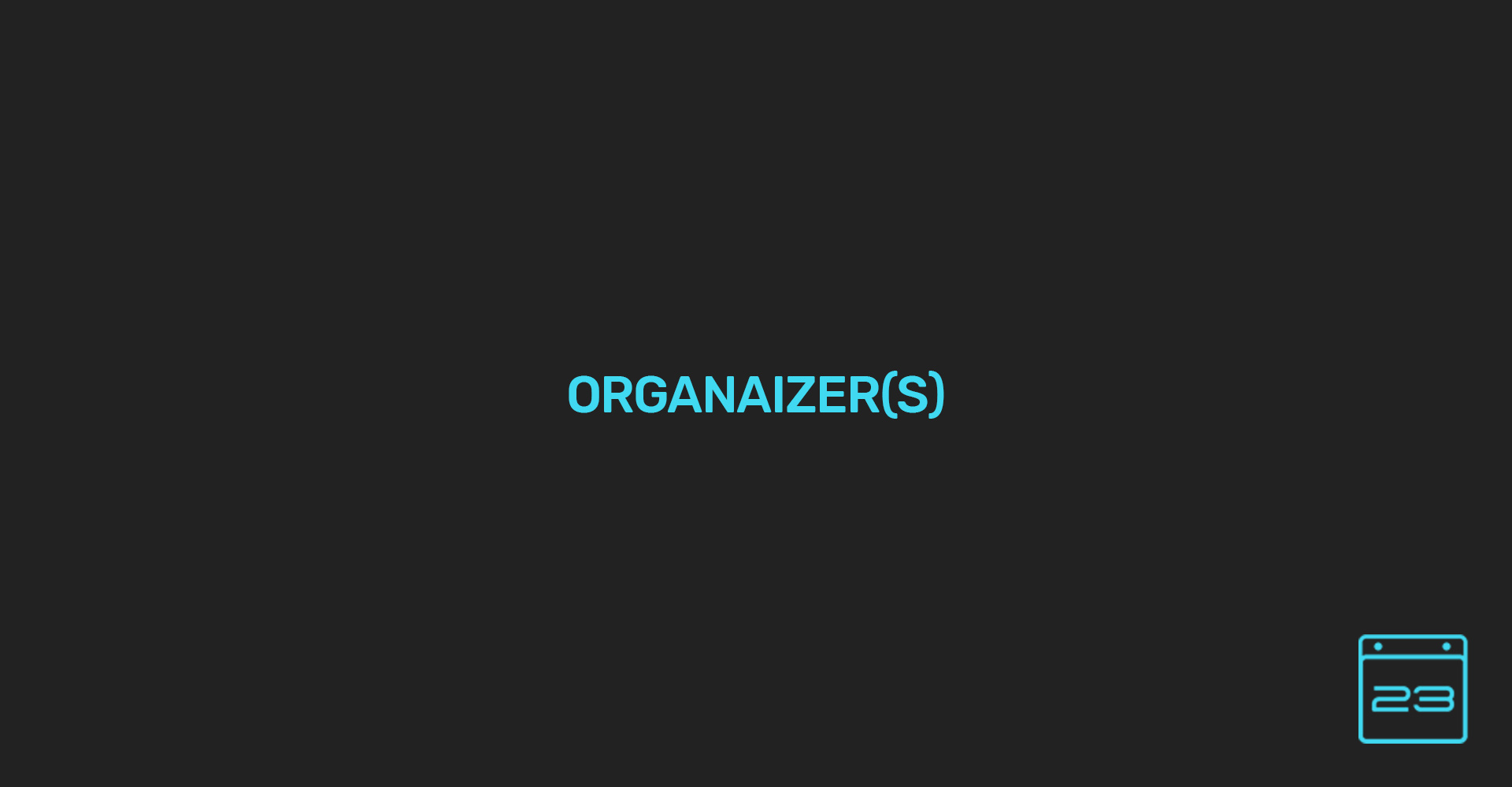 Organizer and Other Organizer