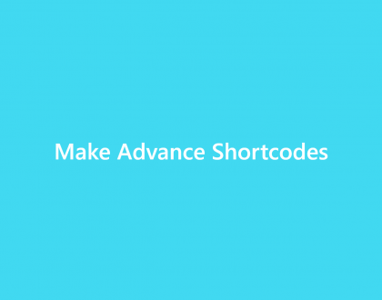 Advance Shortcode - WordPress Event Calendar