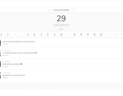 Events Calendar - WordPress Event Calendar