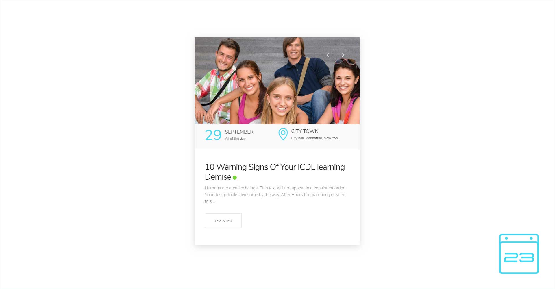 Events Calendar - WordPress Event Calendar
