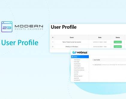 User Profile in MEC plugin