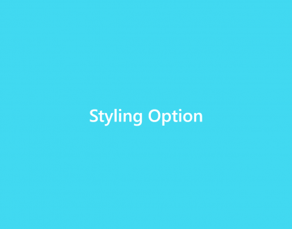 Styling Option - WordPress Event Calendar