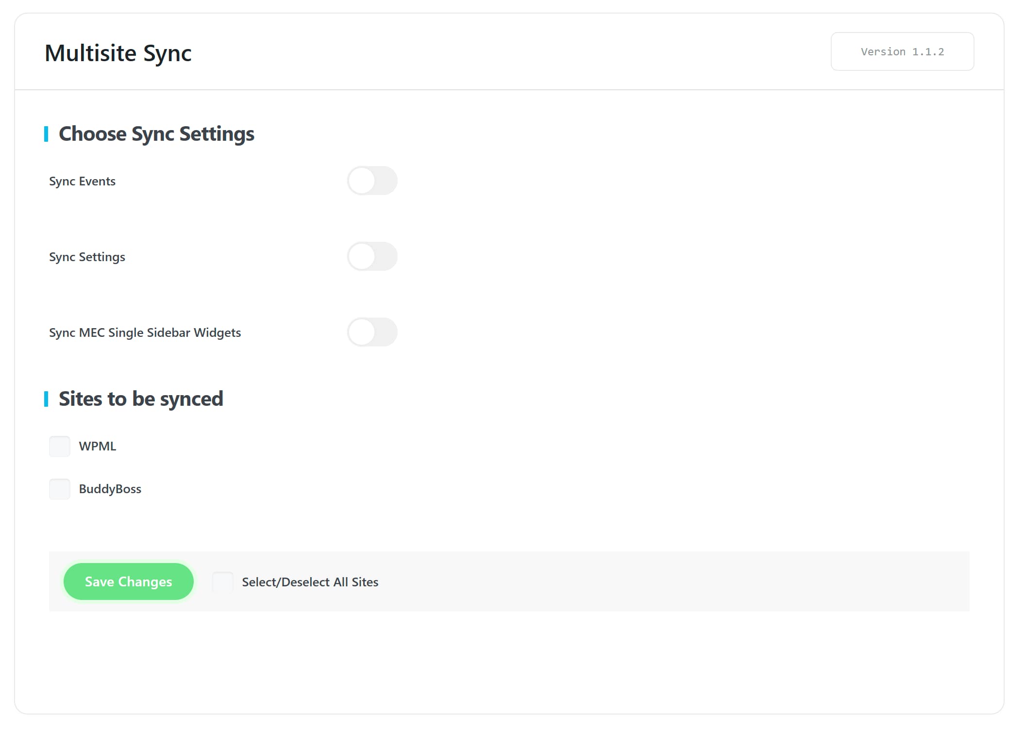 Multisite Event Sync 1 - Multisite Event Sync Addon Multisite Event Sync