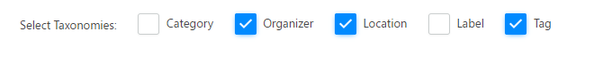 Event Settings - WordPress Event Calendar