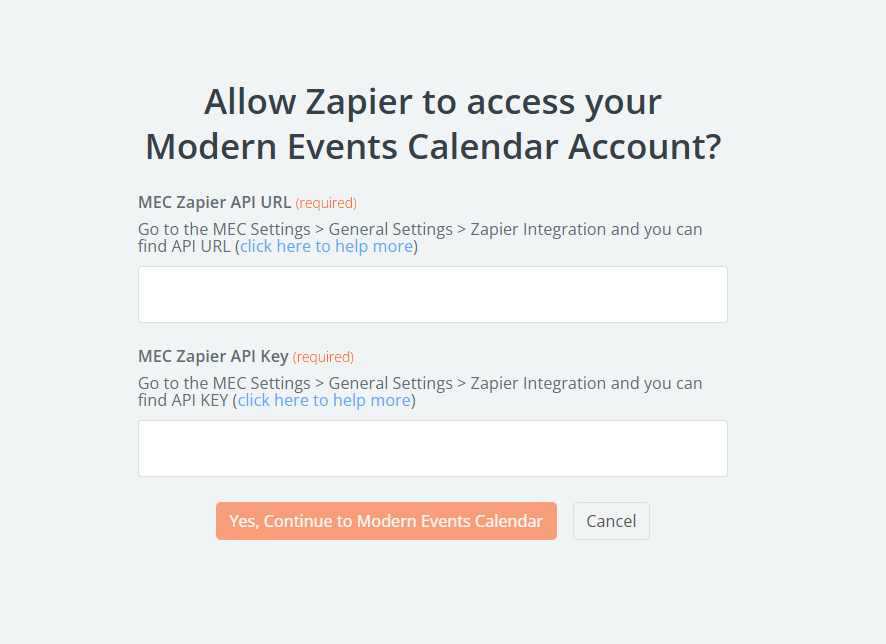 Zapier Integration Addon