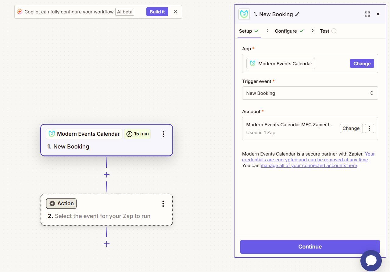 Zapier Integration Addon - MEC Knowledgebase