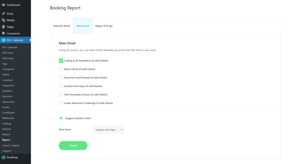 image 3 - Booking Report Booking Report