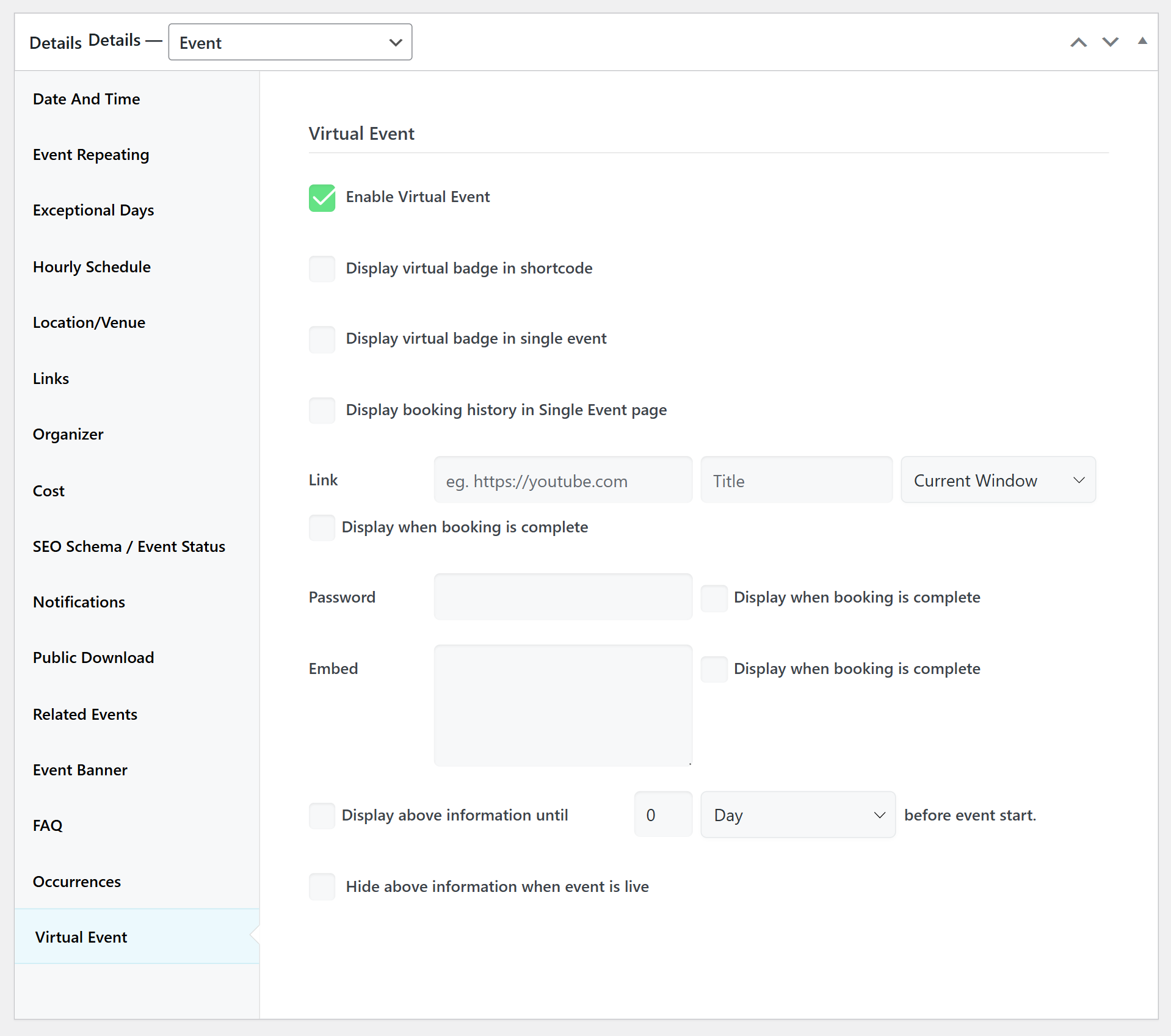 virtual events 02 1 - Virtual Events Addon