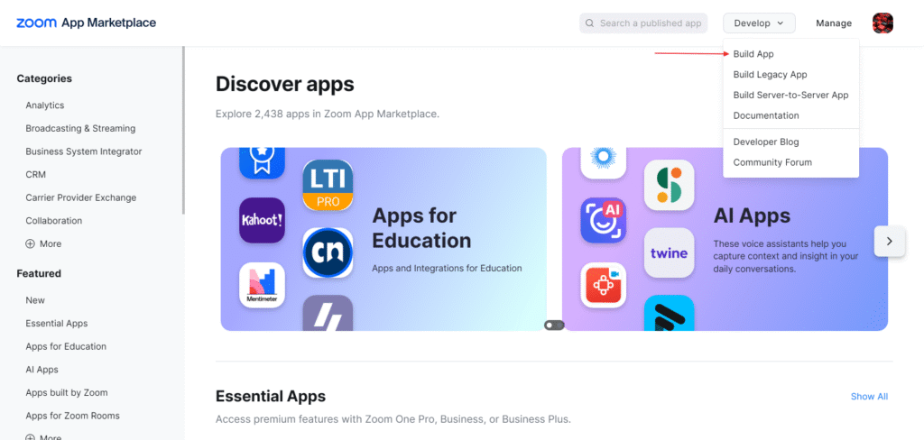 Zoom Integration Addon