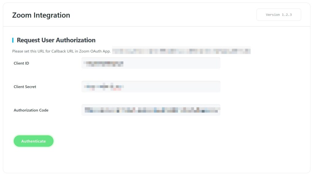 Zoom 2 - Zoom Integration Addon Zoom Integration Addon