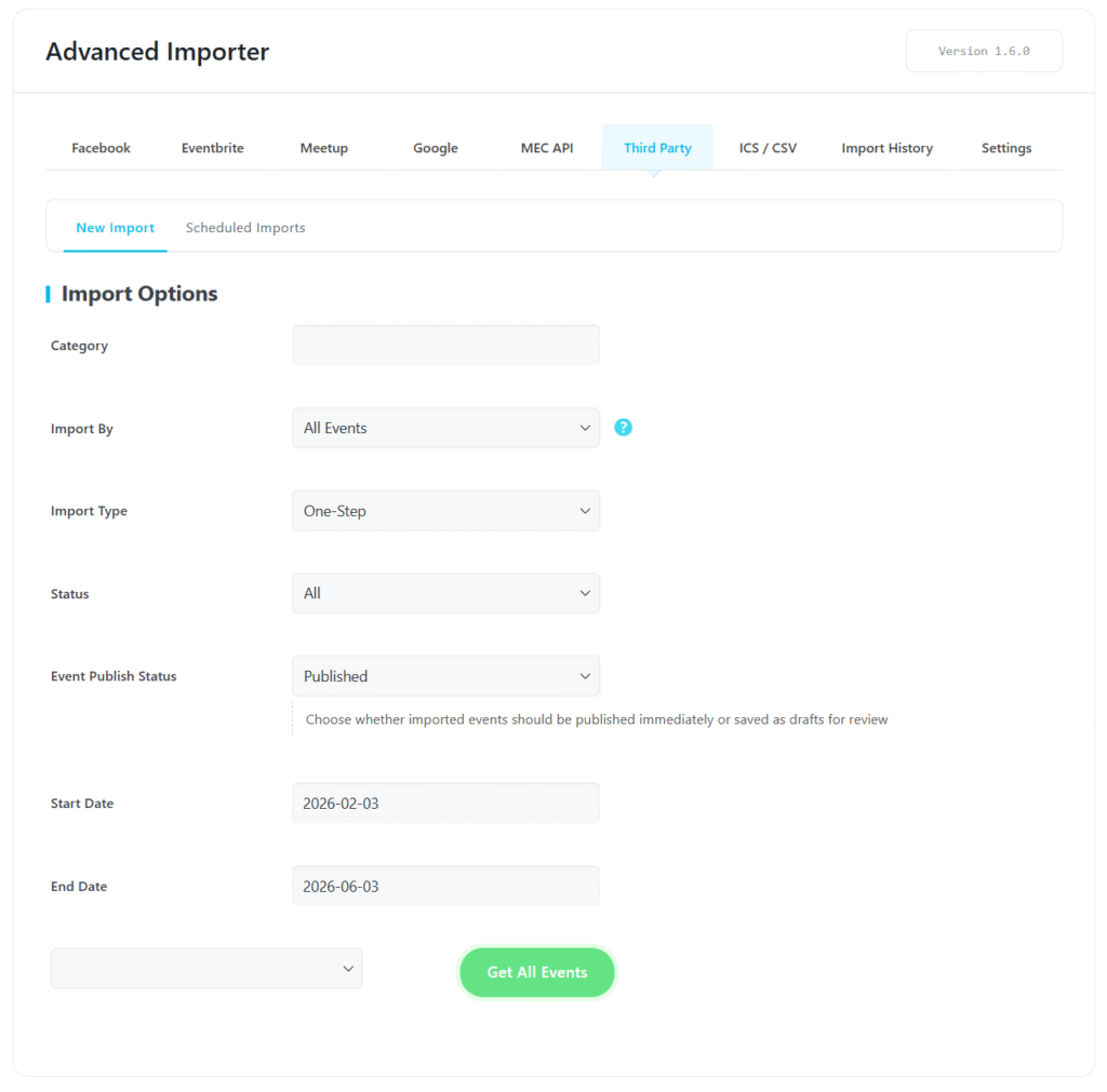 Advanced Importer Addon