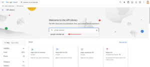 Creating Google Calendar API Key - MEC Knowledgebase