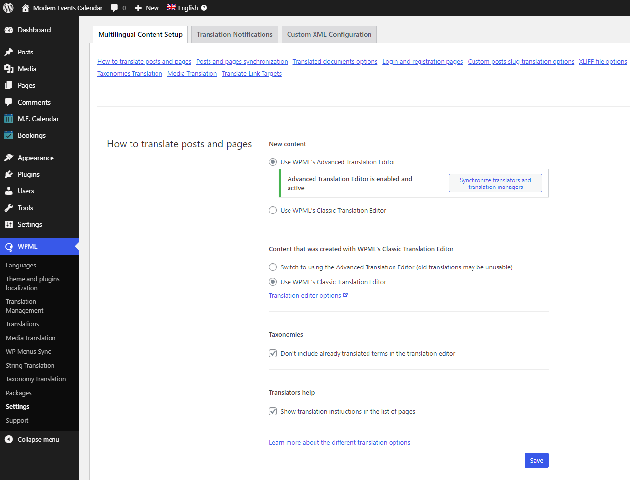 mec wpml advanced translation editor 001 - Translate with WPML Plugin mec wpml advanced translation editor 001 - Translate with WPML Plugin