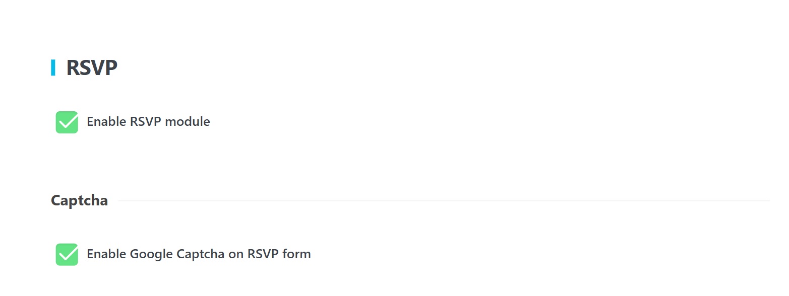 1 - RSVP Events Addon RSVP Events Addon