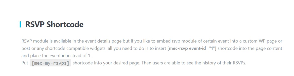 12 - RSVP Events Addon RSVP Events Addon