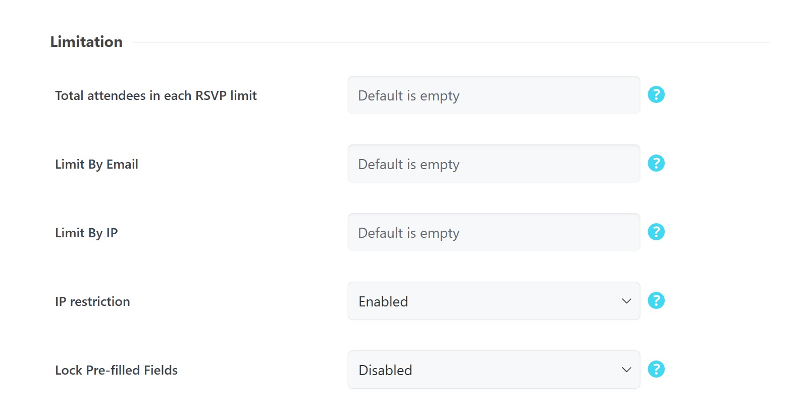 5 - RSVP Events Addon RSVP Events Addon
