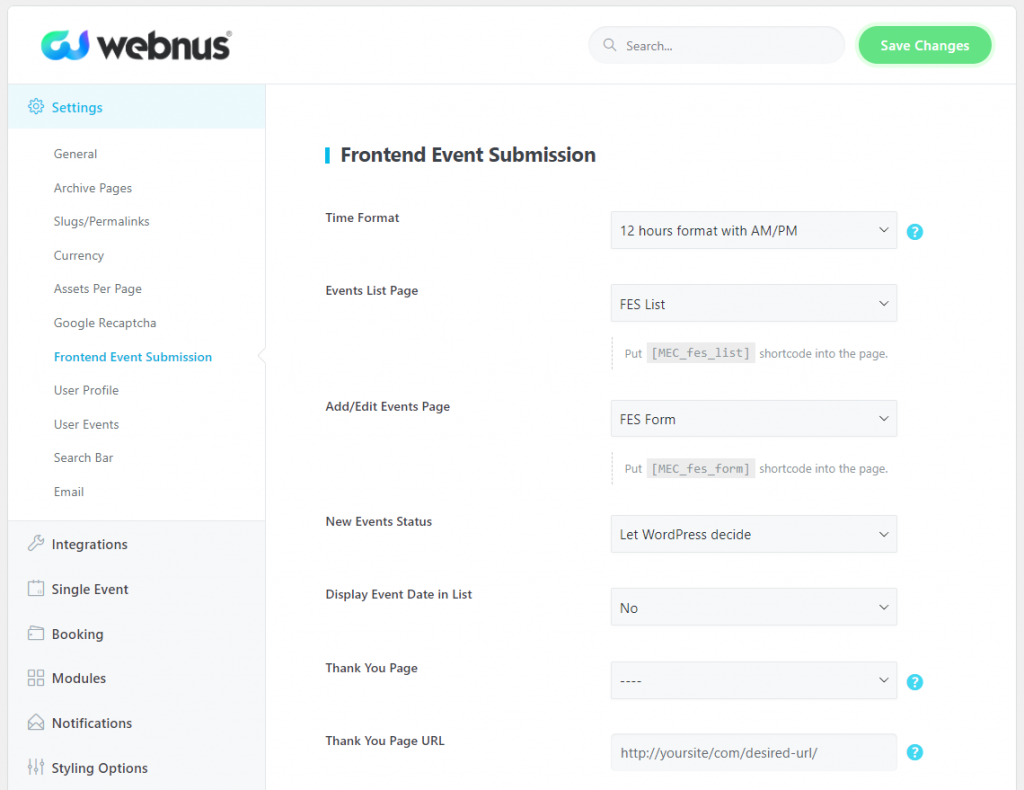 BuddyBoss Integration Addon Modern Events Calendar Knowledgebase