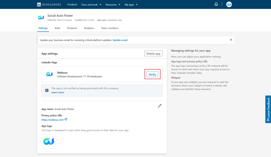 Social Auto Poster Addon