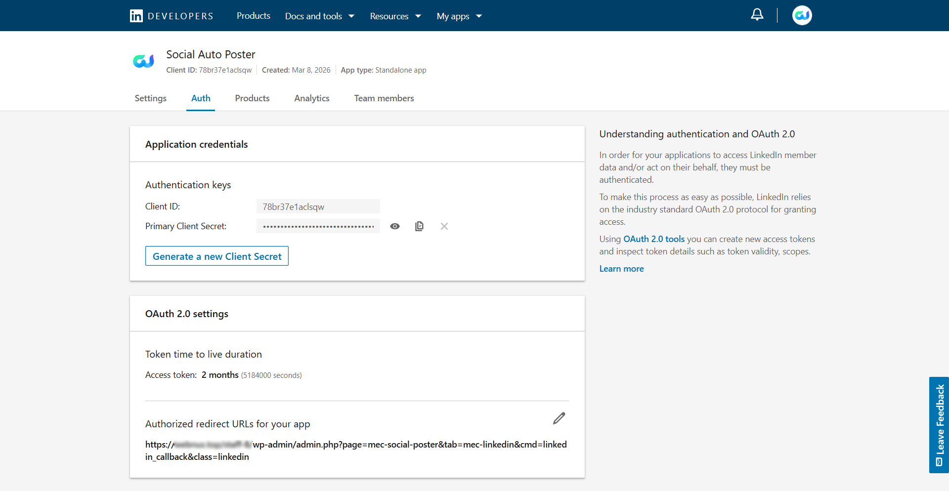 Social Auto Poster Addon