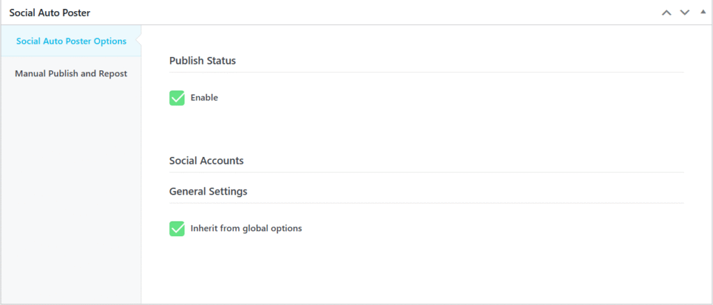 Social Auto Poster Addon