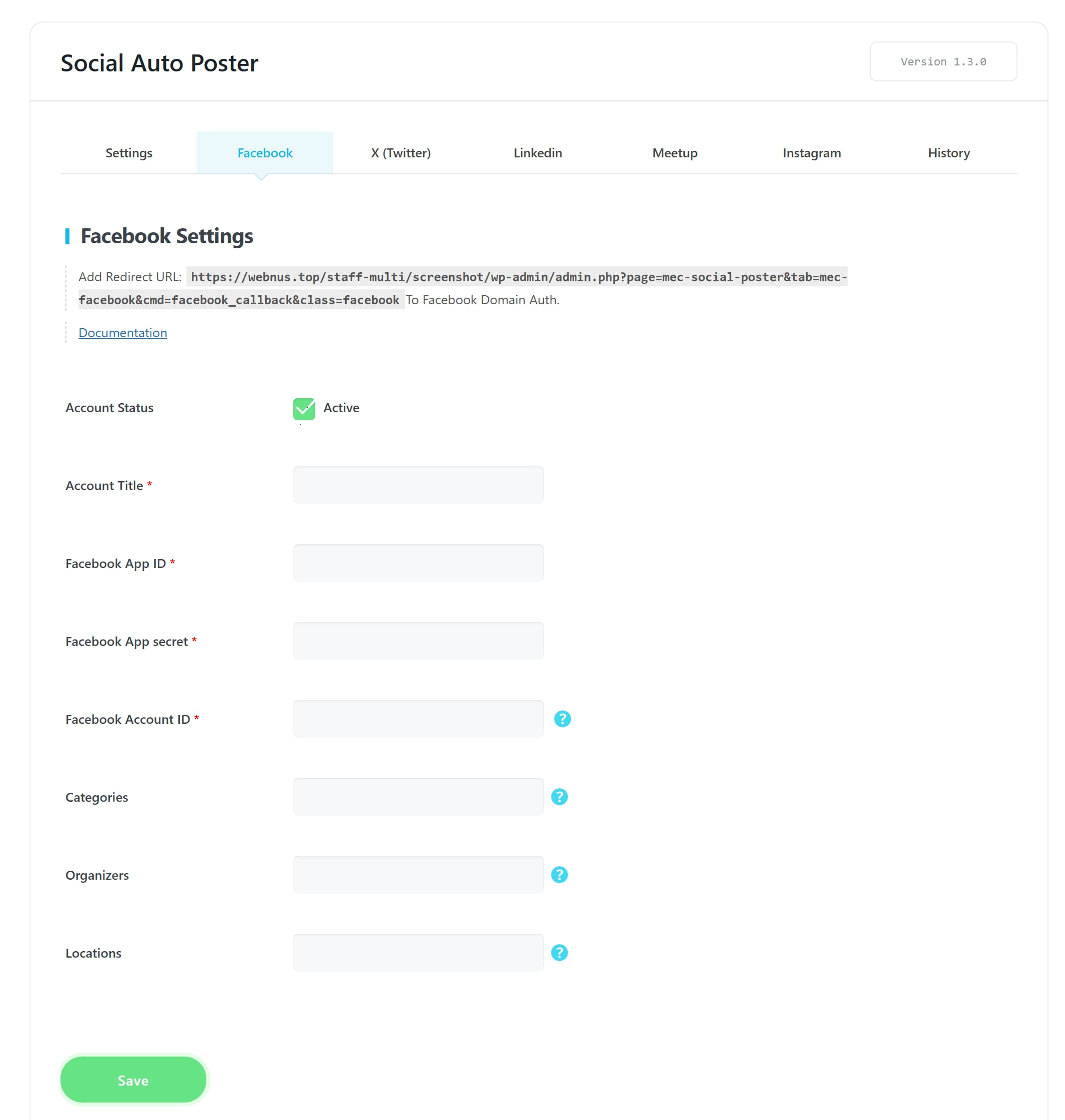 Social Auto Poster 3 - Social Auto Poster Addon Social Auto Poster Addon