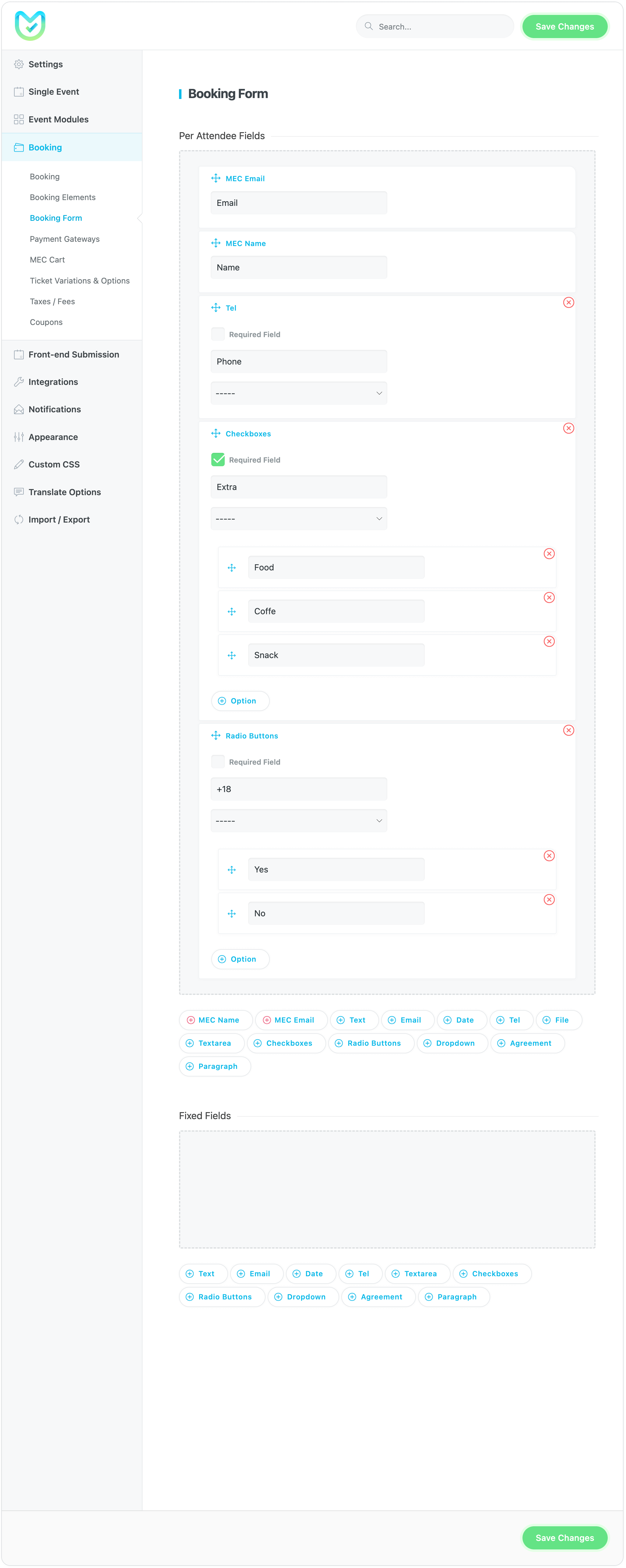 32 mec bookings 09 - Add a Booking System Booking Form