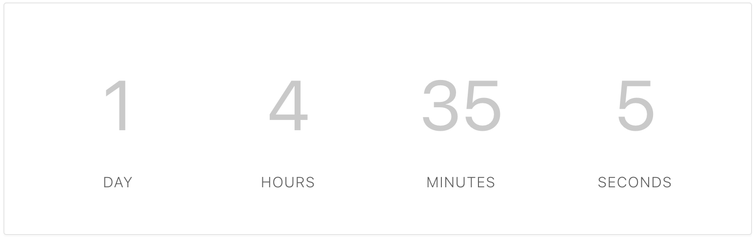 12 mec modules countdown - Event Modules Countdown