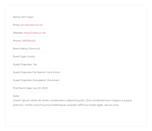 Single Event Settings - MEC Knowledgebase