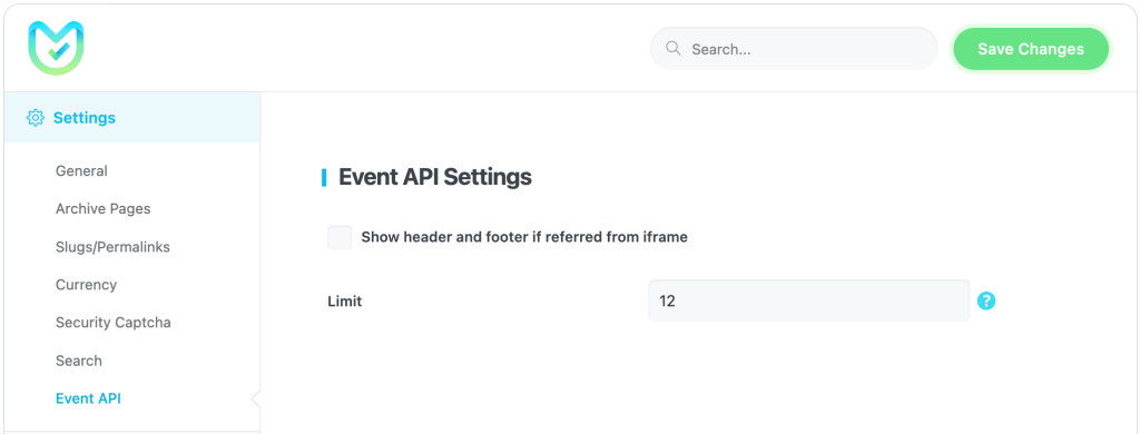 Event API Addon - MEC Knowledgebase