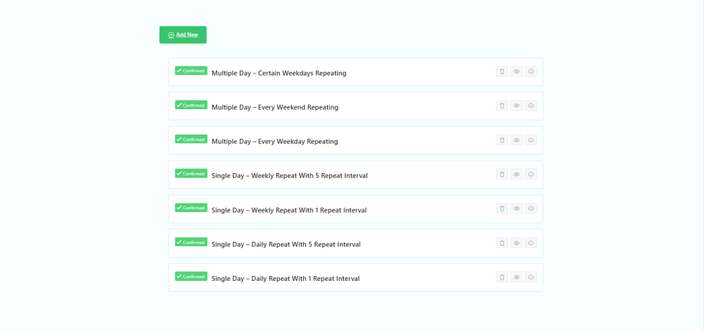 fes list 1 - Frontend Event Submission