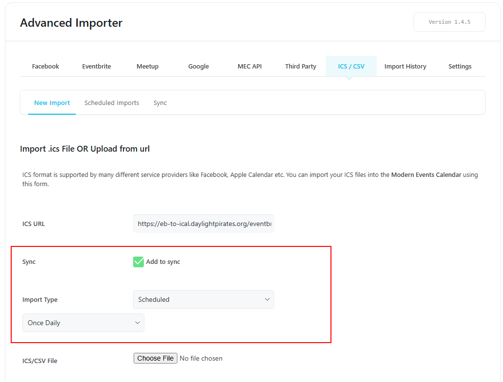 How to Import Public Eventbrite Events into MEC Using an iCal Link ...
