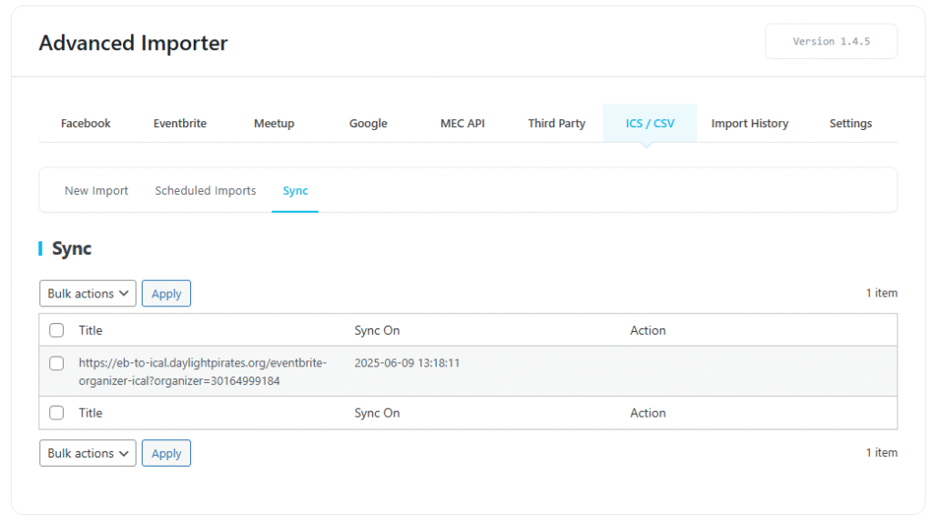 How to Import Public Eventbrite Events into MEC Using an iCal Link 5 - How to Import Public Eventbrite Events into MEC Using an iCal Link