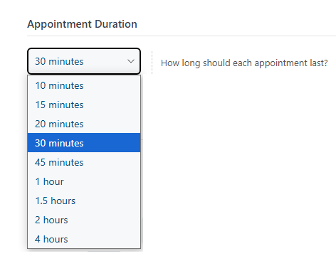 How to Enable Appointments