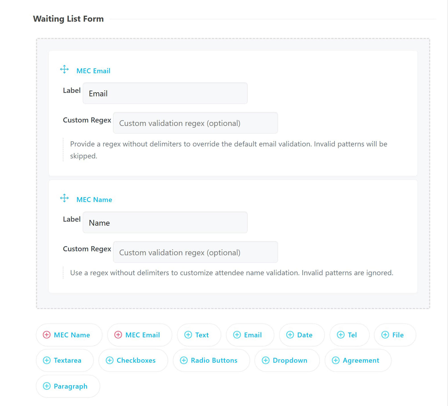 Liste 4 | Waiting List Addon Waiting List Addon