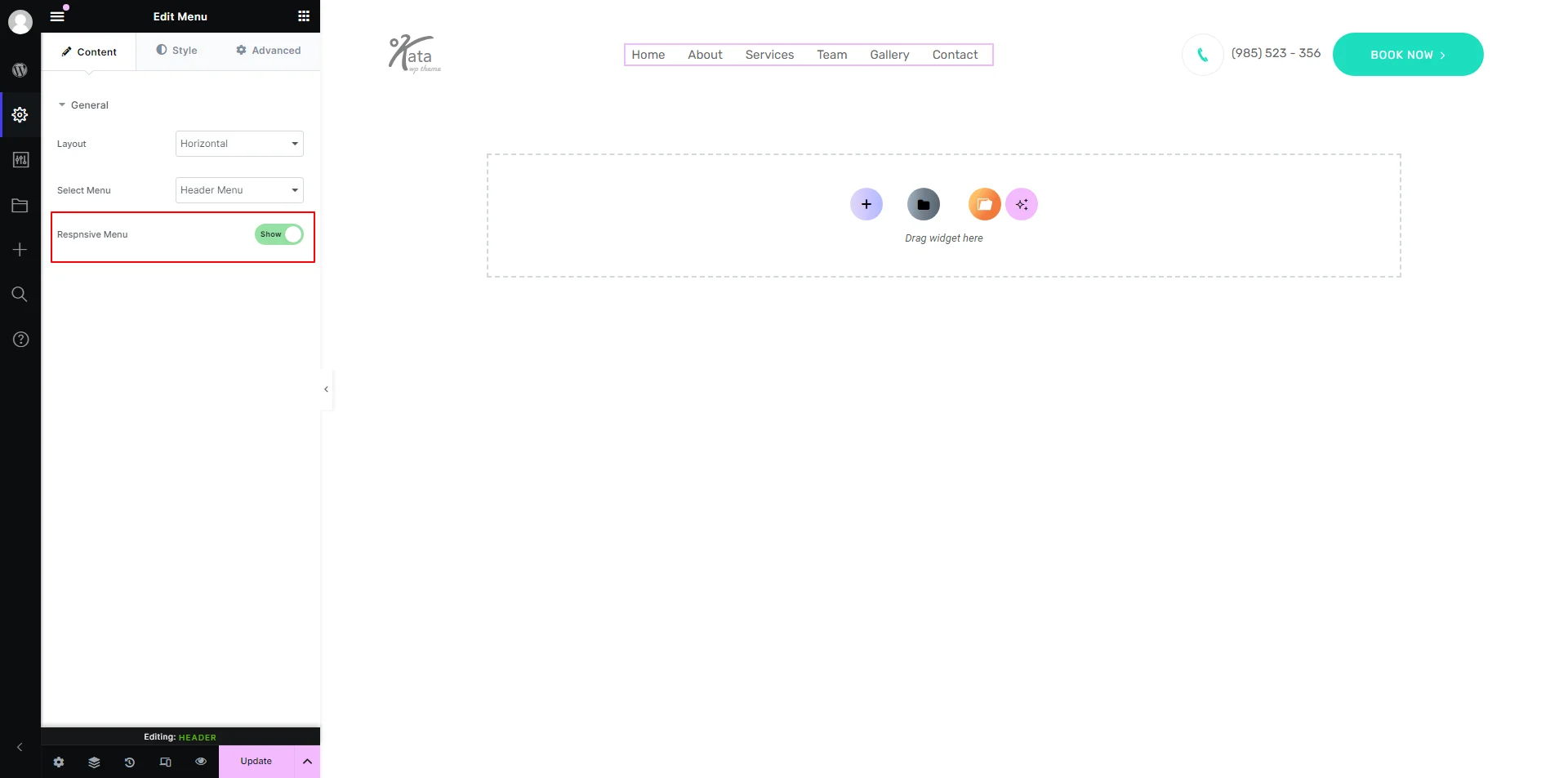 Comment concevoir un menu adaptatif