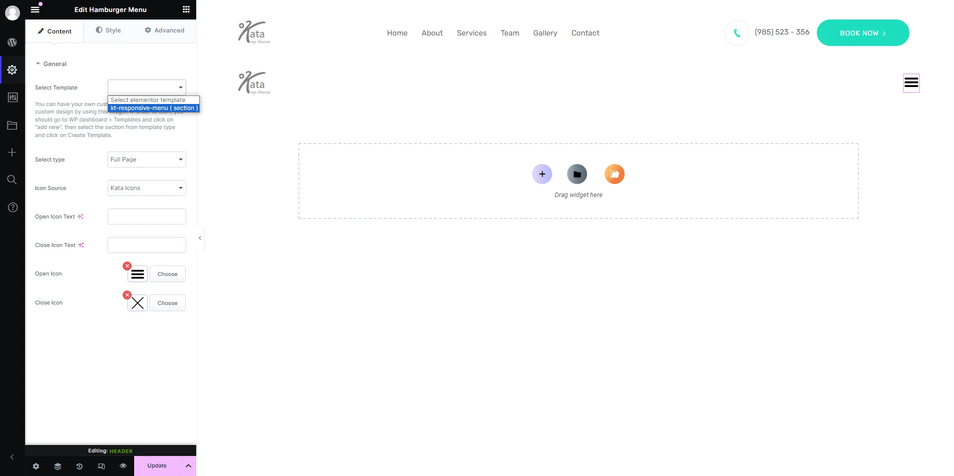Comment concevoir un menu adaptatif