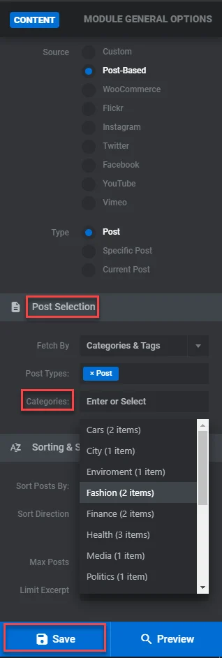 After importing a demo, I can’t see my slider
