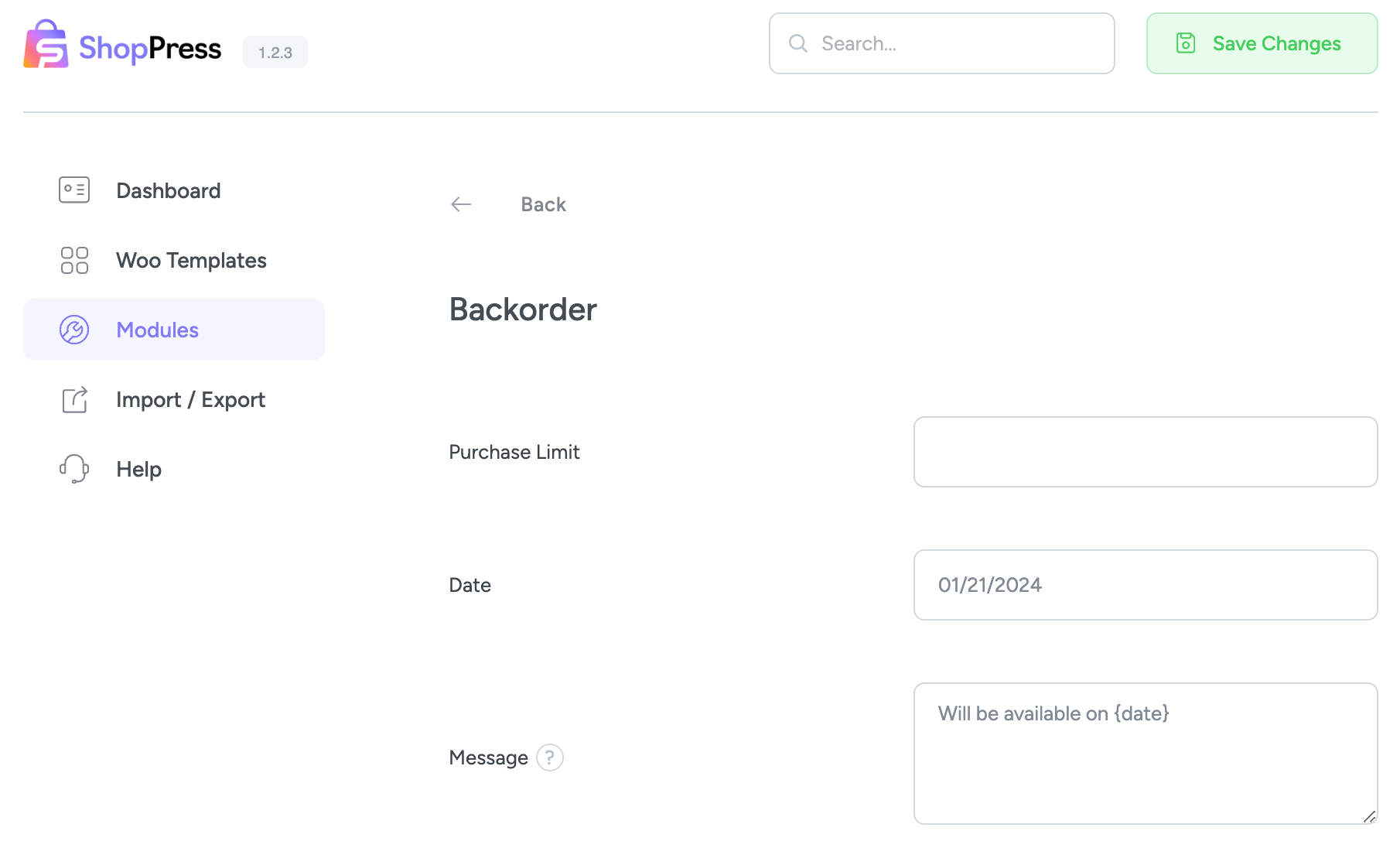 WooCommerce Backorder