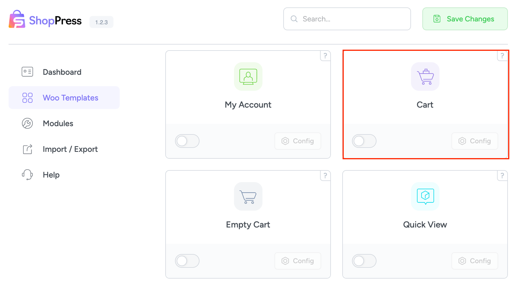 WooCommerce Cart Page
