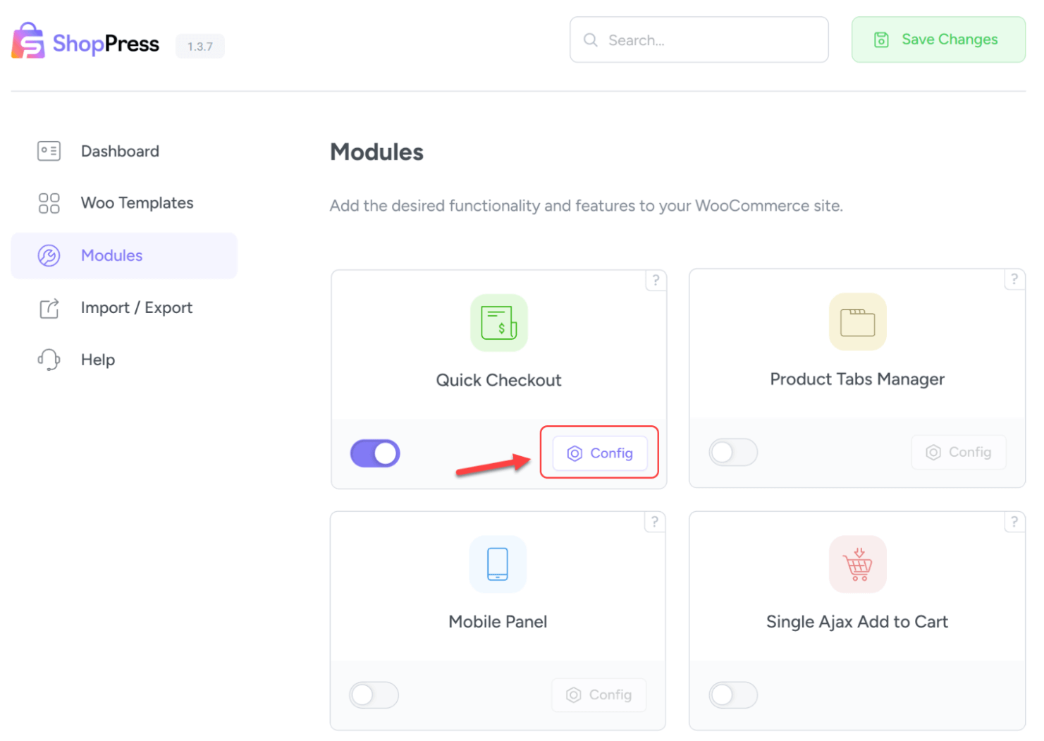 WooCommerce Quick Checkout