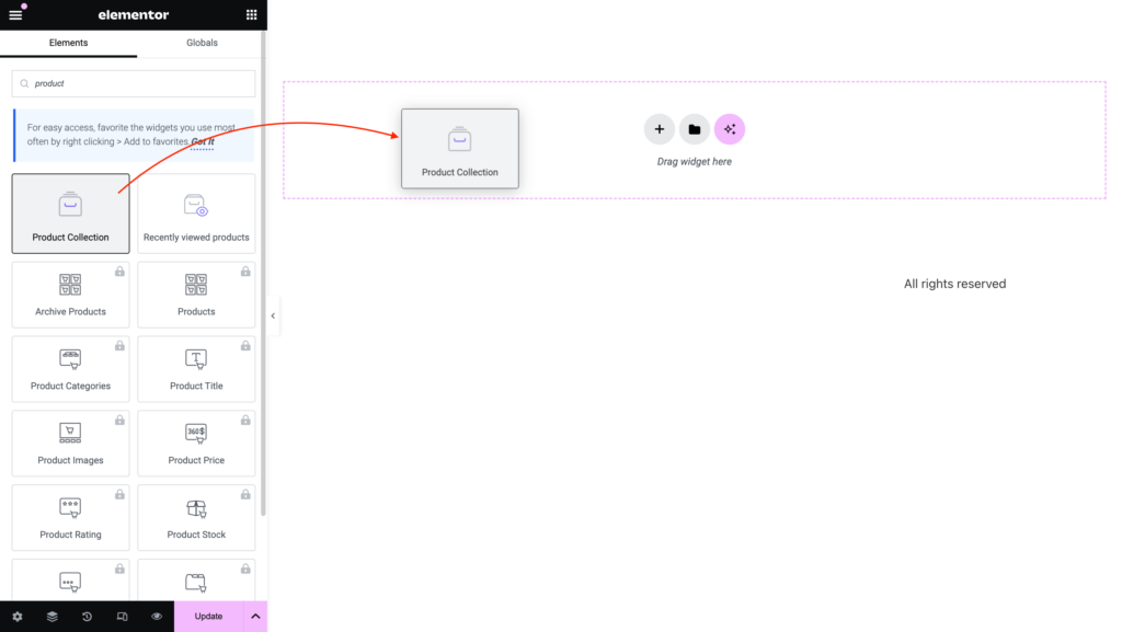 WooCommerce Products Loop Page
