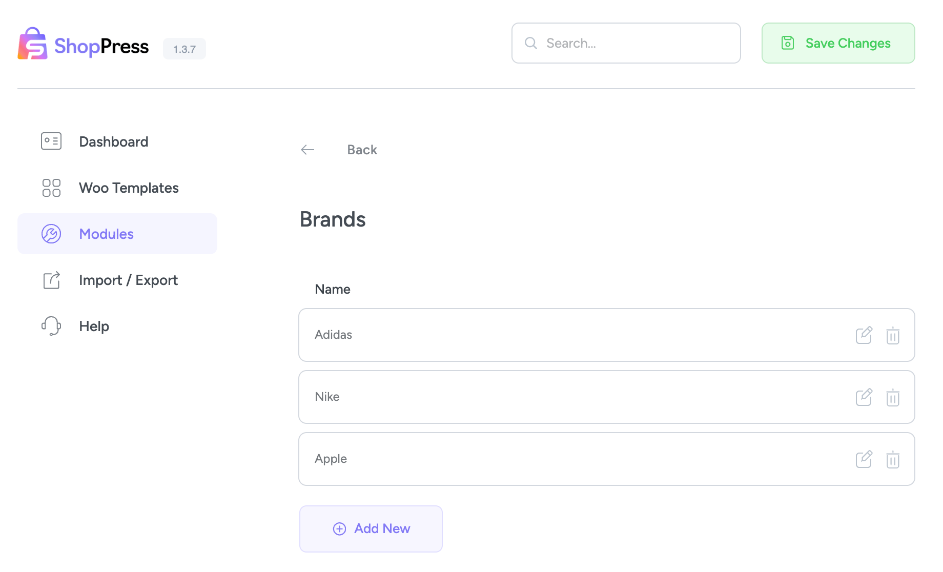 Woocommerce Brands